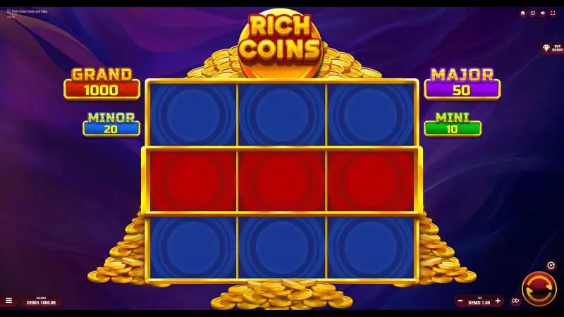 Rich Coins Hold and Spin