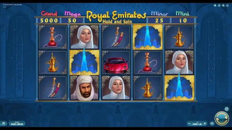 Royal Emirates Hold and Spin