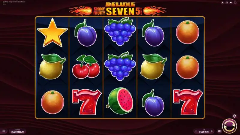 Shiny Fruity Seven 5 Lines Deluxe
