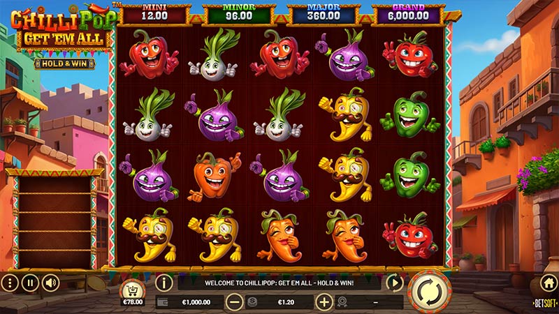 ChilliPop Get em All HOLD and WIN