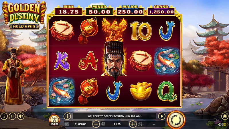 Golden Destiny Hold and Win