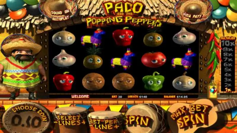 Paco and the Popping Peppers Mobile
