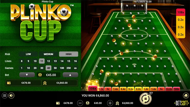Plinko Cup