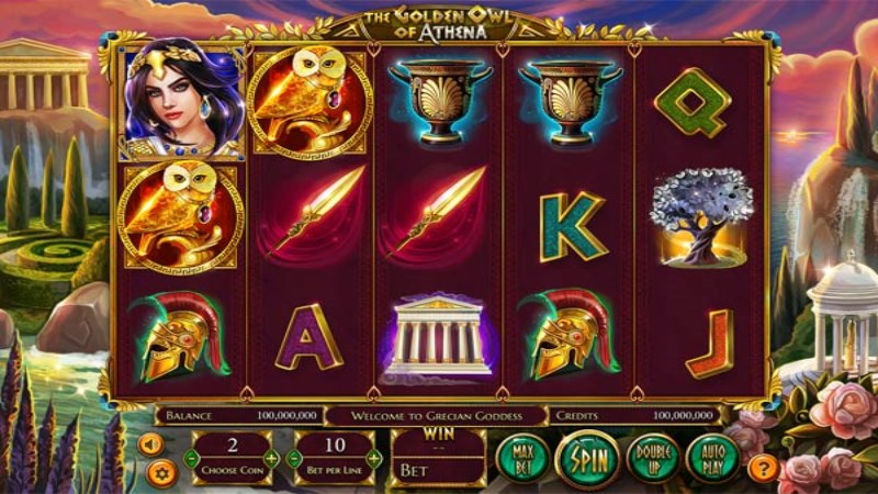 The Golden Owl Of Athena