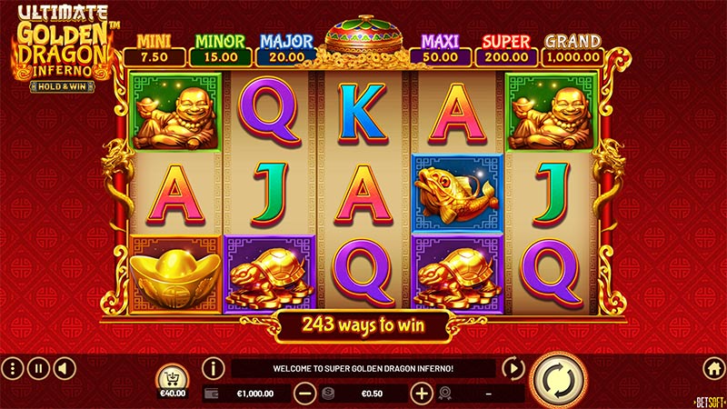 Ultimate Golden Dragon Inferno