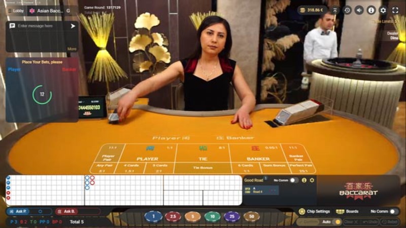 Asian Baccarat E