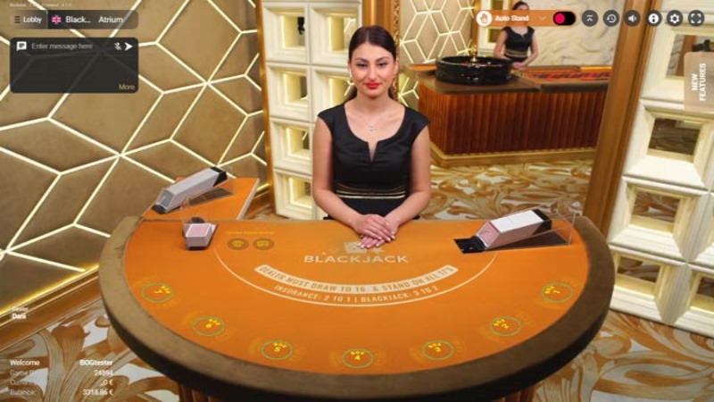 Blackjack Atrium