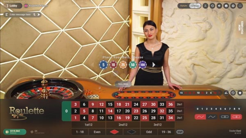 Roulette Atrium Aurum