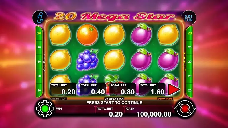 20 Mega Star