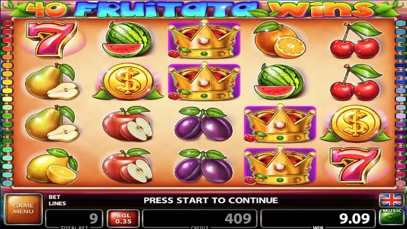 40 Fruitata Wins