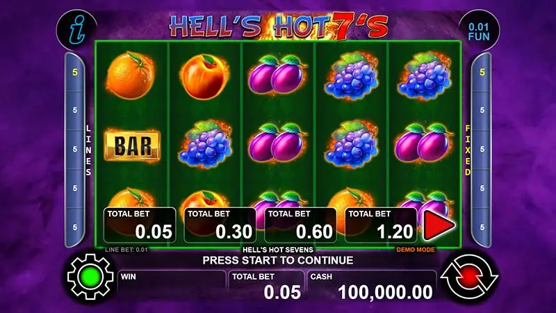 Hell Hot 7s