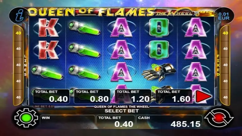 Queen of Flames the Wheel