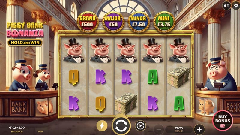 Piggy Bank Bonanza Hold and Win
