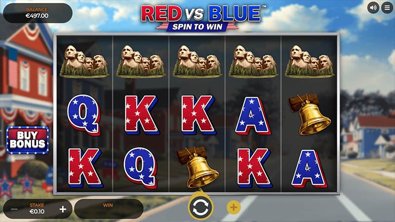 Red VS Blue Spin to Win