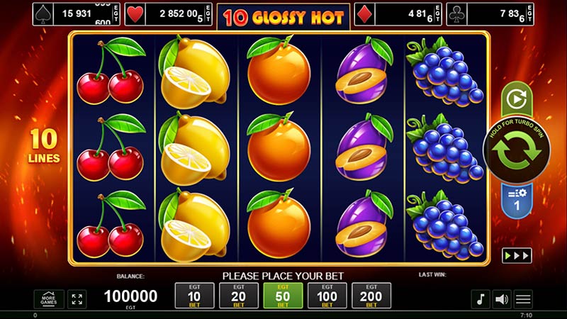 10 Glossy Hot