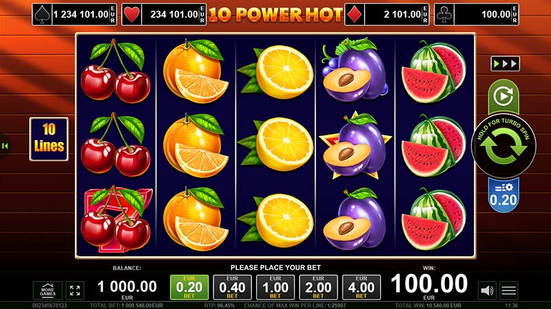 10 Power Hot