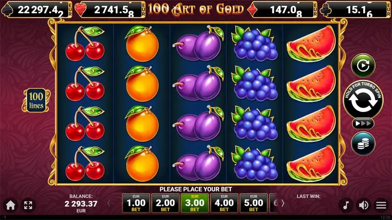 100 Art of Gold