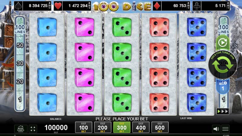100 Dice
