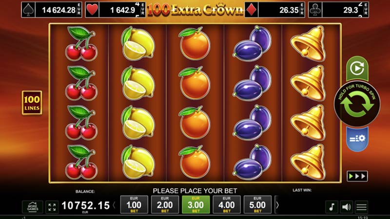100 Extra Crown