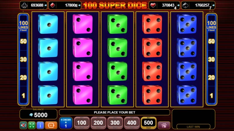 100 Super Dice