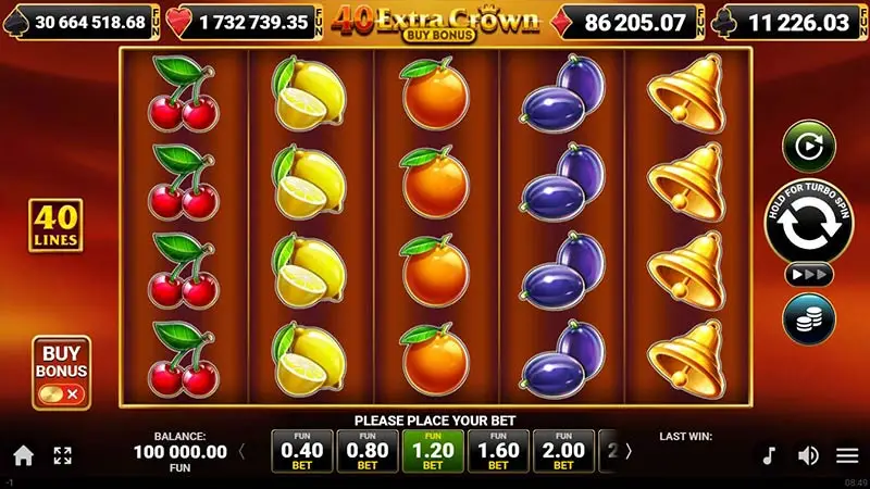 40 Extra Crown Buy Bonus