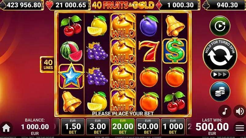 40 Fruits and Gold