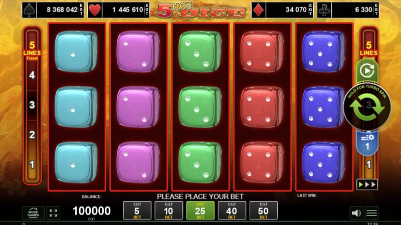 5 Hot Dice