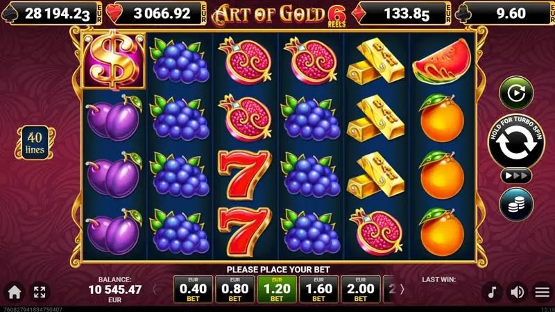 Art of Gold 6 Reels