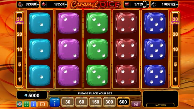 Caramel Dice