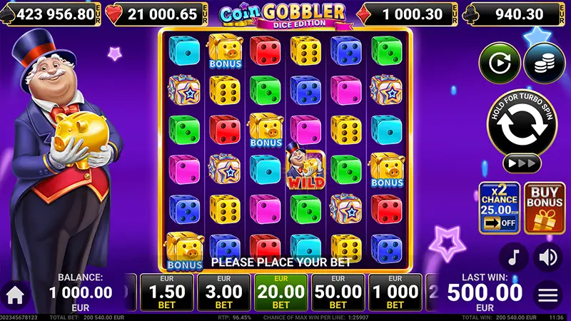 Coin Gobbler Dice Edition