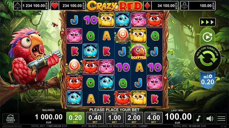 Crazy Red