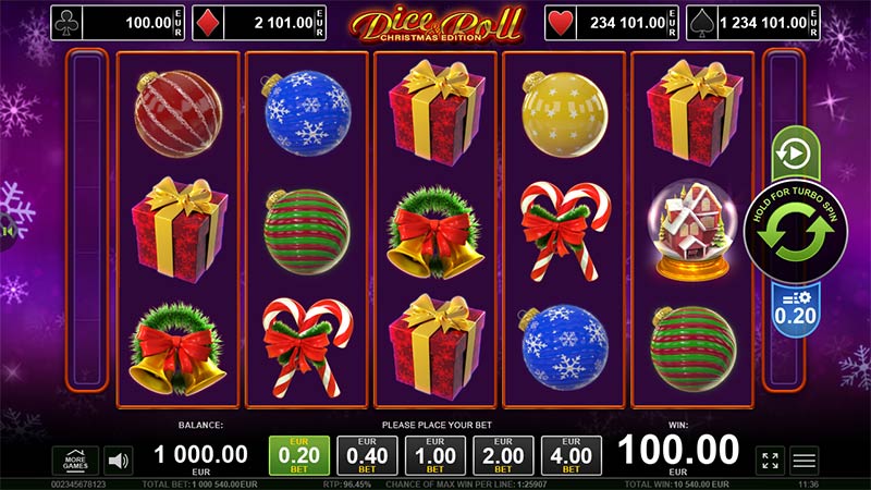 Dice and Roll Christmas Edition