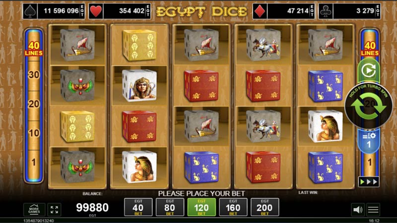 Egypt Dice