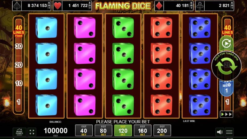 Flaming Dice