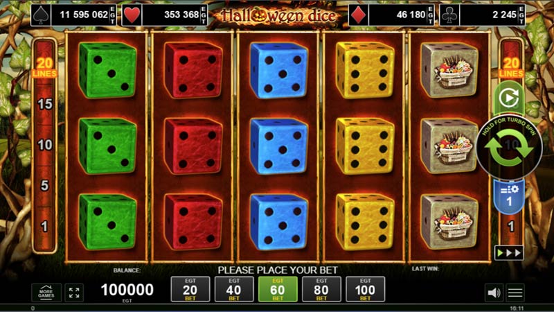 Halloween Dice