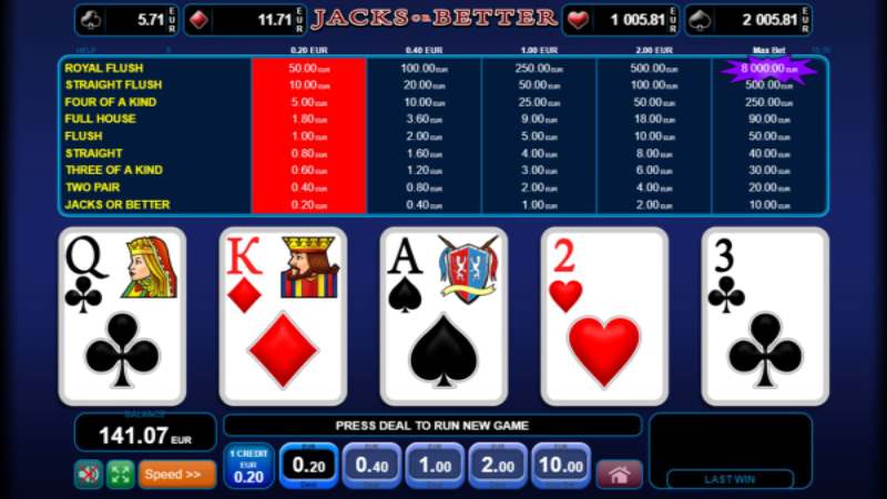 Jacks or Better