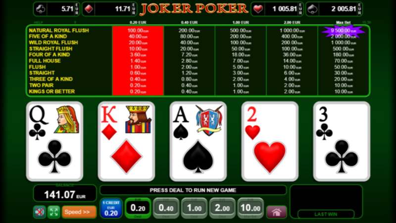 Joker Poker