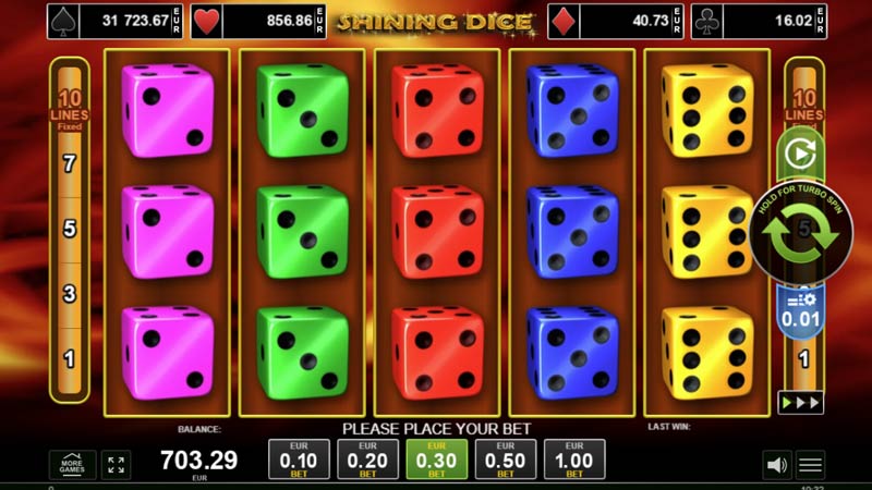 Shining Dice