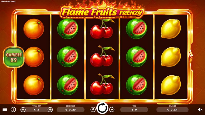 Flame Fruits Frenzy