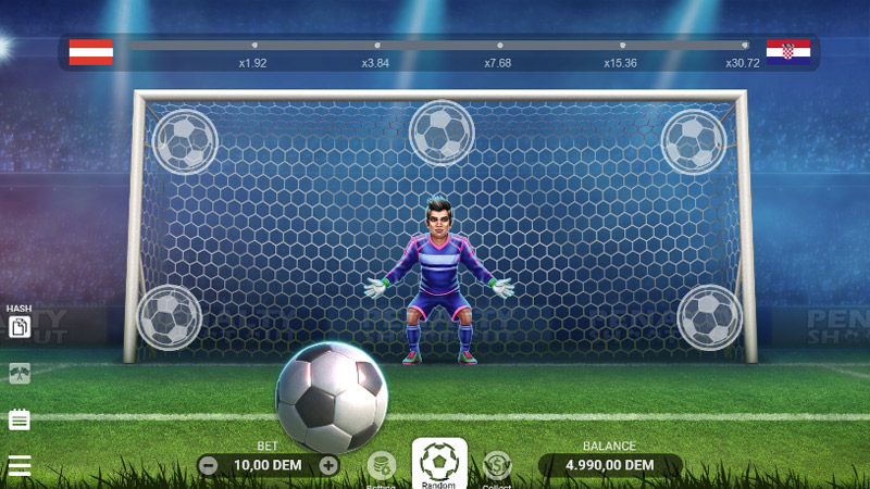 Penalty shoot out Super Cup