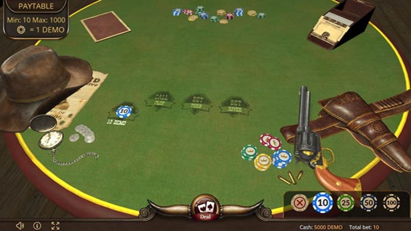 Texas hold'em poker 3d