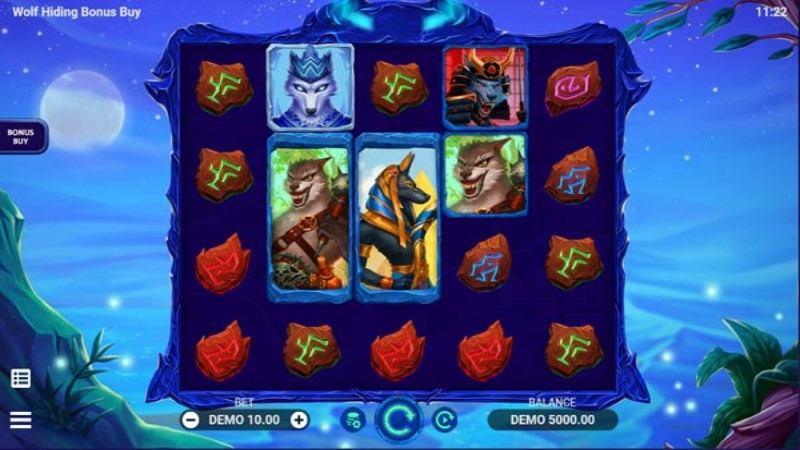 Wolf Hiding Bonus Buy