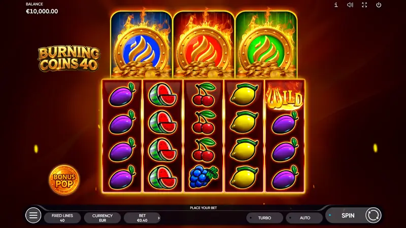 Burning Coins 40