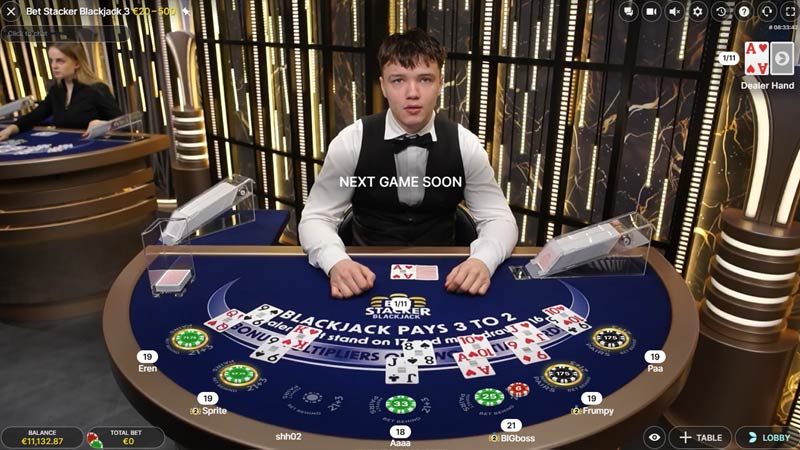 Bet Stacker Blackjack 3
