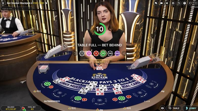 Bet Stacker Blackjack 4