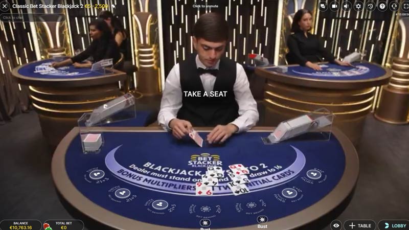 Classic Bet Stacker Blackjack 2