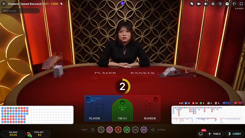 Emperor Speed Baccarat D