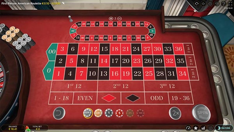 First Person American Roulette