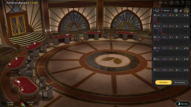 First Person Baccarat
