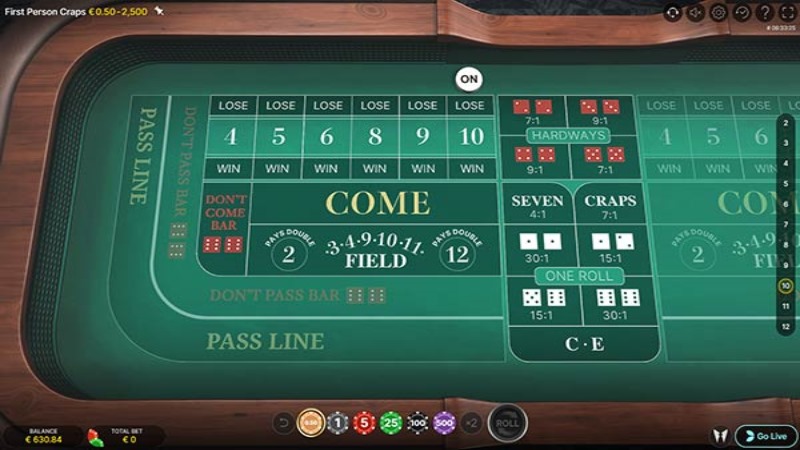 First Person Craps